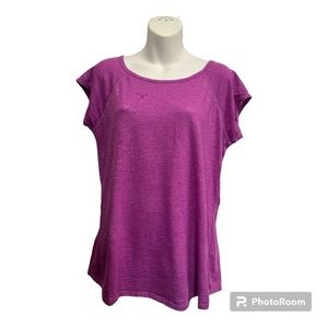 Earth Yoga Top size large. Pinkish purple